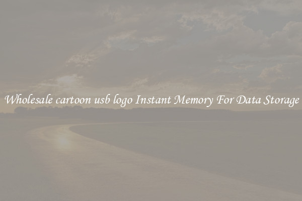 Wholesale cartoon usb logo Instant Memory For Data Storage