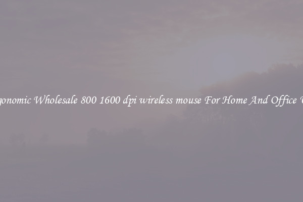 Ergonomic Wholesale 800 1600 dpi wireless mouse For Home And Office Use.